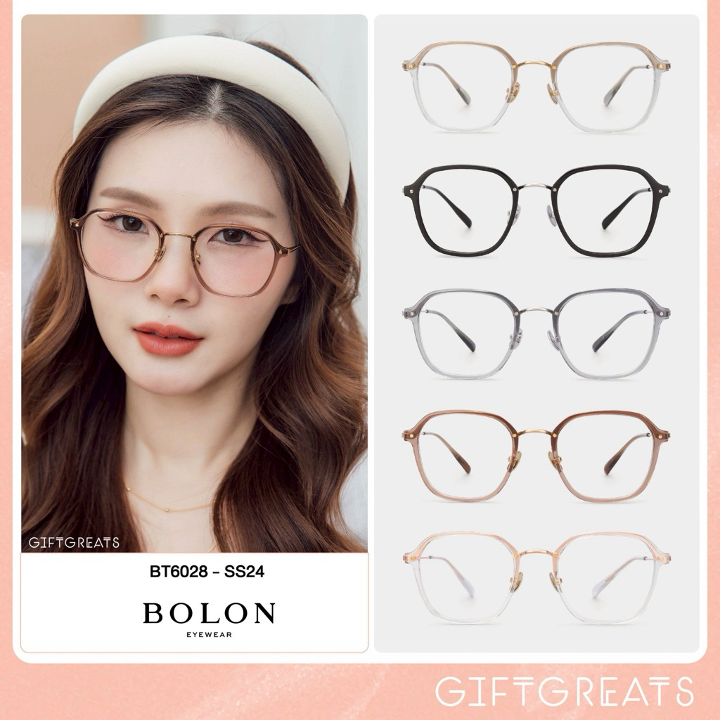 แว่นดาวโอเกะ‼ BOLON Lima BT6028 - SS24 กรอบแว่นตา โบลอน giftgreats