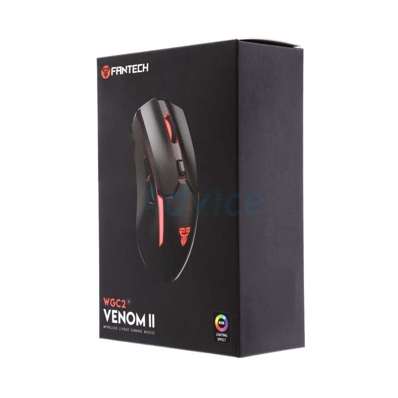 MOUSE WIRELESS FANTECH WGC2 PLUS BLACK