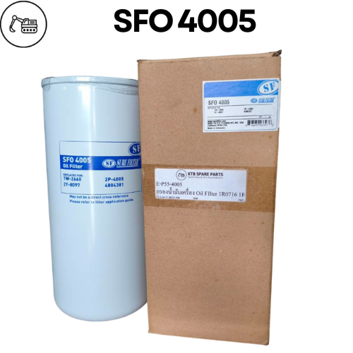 กรองเครื่อง Sure Filter SFO 4005 ( 1R0716 1R1808 1W2660 2Y8097 KS196-4 P554005 LF691A SH64168 SH 642