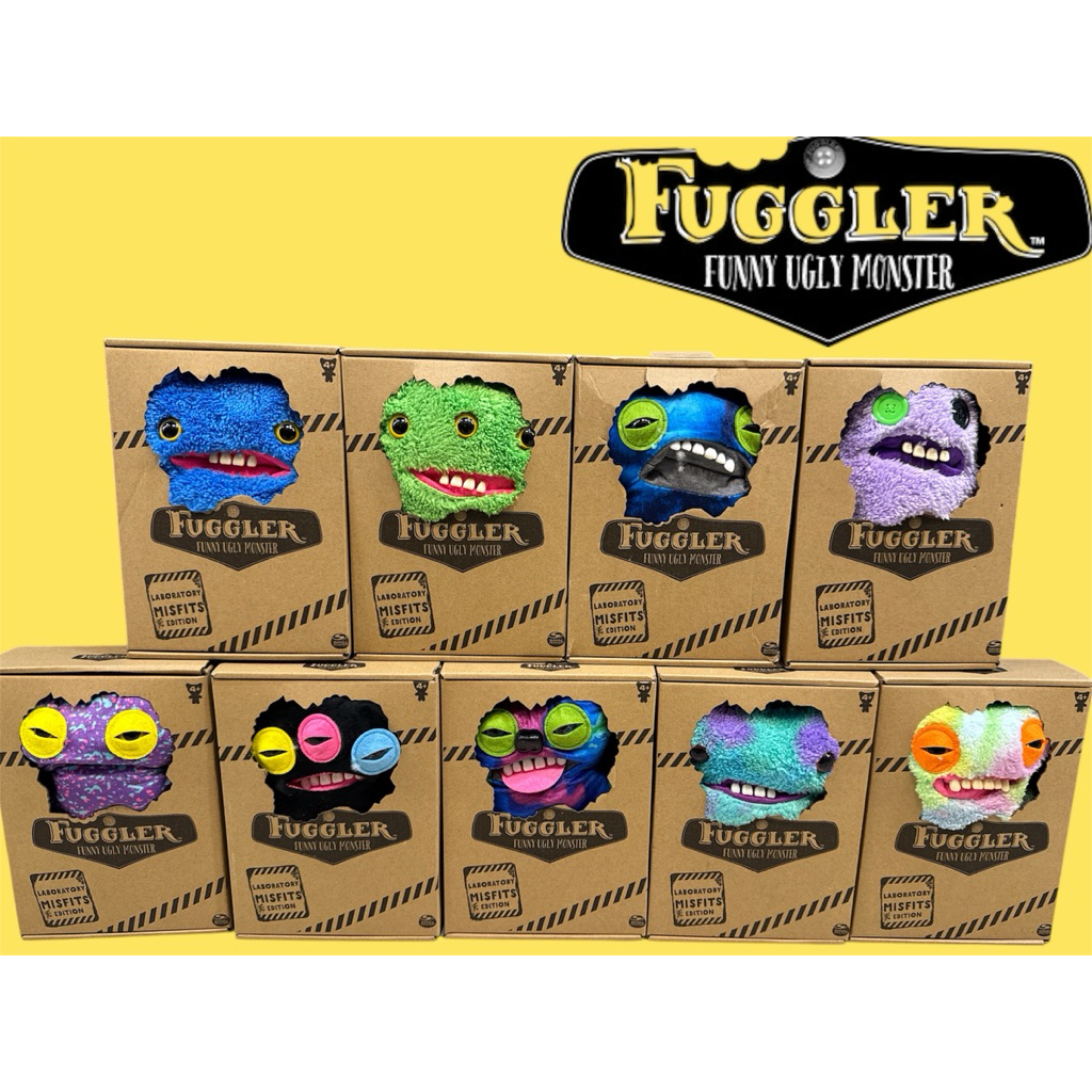 ตุ๊กตาFUGGLERสัตว์ประหลาดน่าเกลียดแต่น่ารักสูง22cm.(สินค้างานจีนcopy)🌟🌟
