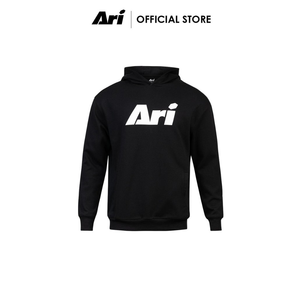 ARI ESSENTIAL HOODIE - BLACK (AAP3147-01) เสื้อฮู้ด อาริ ESSENTIAL สีดำ