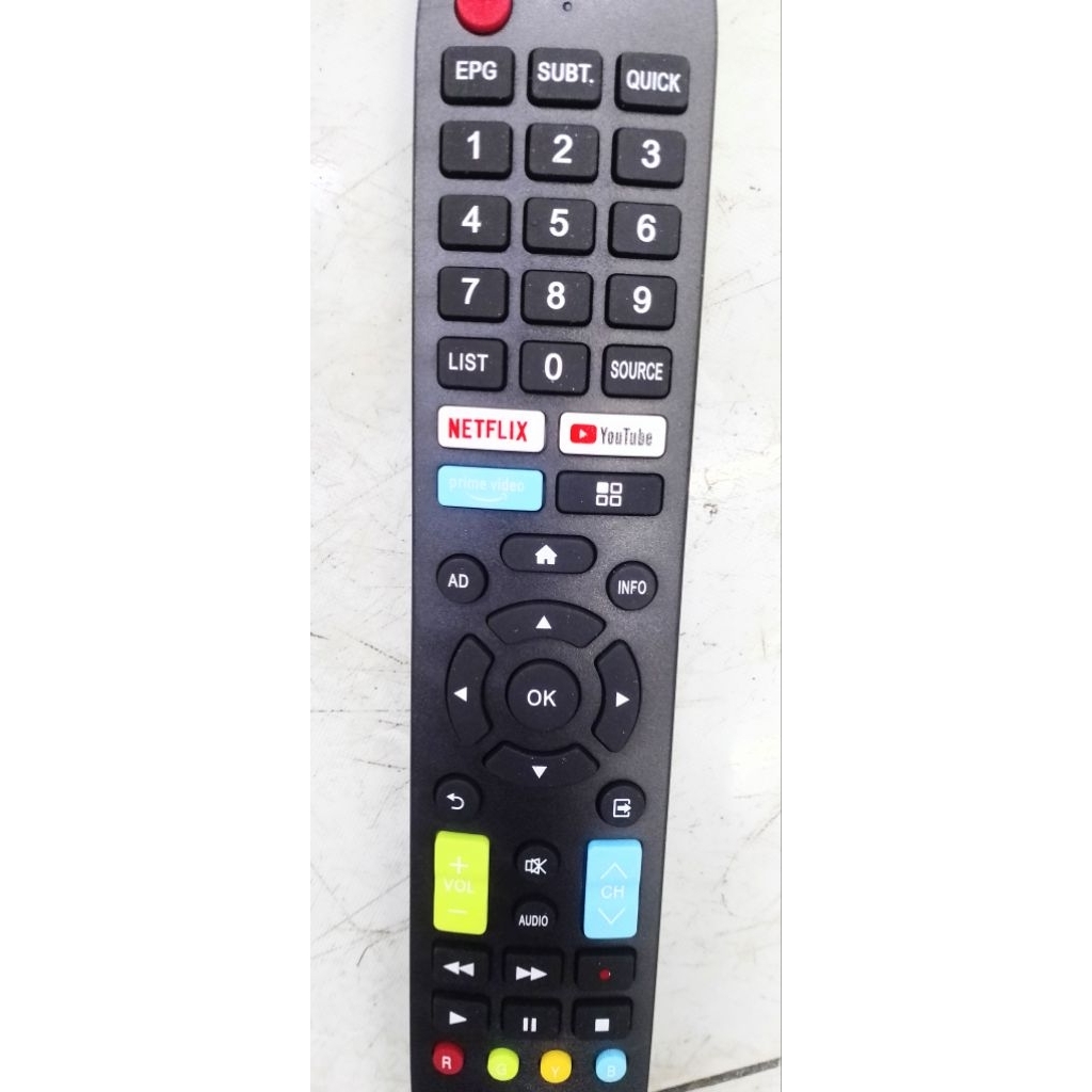 รีโมทใช้สำหรับ smart TV LED ของ Acon.รุ่น RC-NF06ใช้ได้กับทีวีรุ่น50US400AN,32HS410AN,40HS410AN,43HS