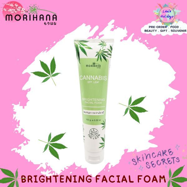 MORIHANA BRIGHTENING FACIAL FOAM 100G