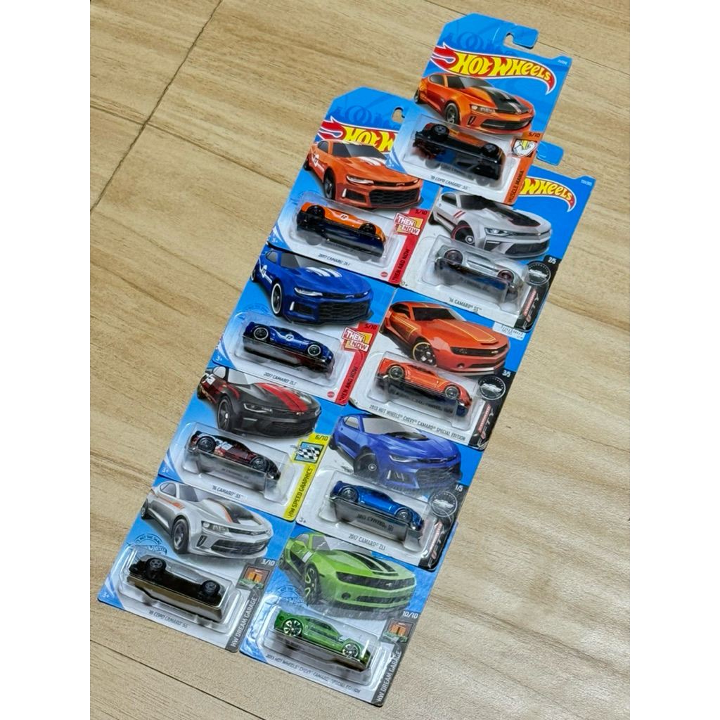 Hotwheels Set Chevrolet Camaro SS & Camaro ZL1 (HW)
