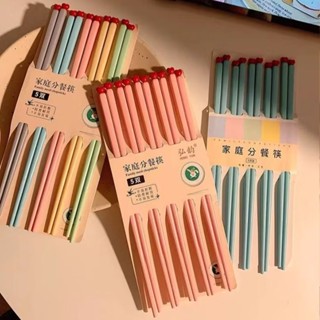 Chansuay - จานสวย เซตตะเกียบสีน่ารัก มีหัวใจที่ด้านบน เซตตะเ…