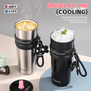 VESSO Sleek Ceramic Tumbler | แก้วเก็บอุณหภูมิพรีเมียม ขนาด 710ml | ผลิตจากสแตนเลส SUS316 พร้อมเคลือบผิว เซรามิก