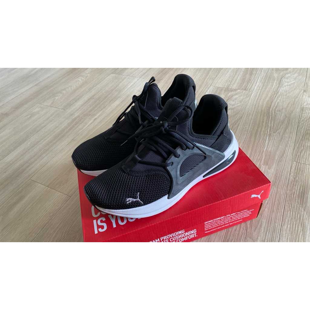 รองเท้า มือ 2 รองเท้า PUMA  สภาพ 100% ไม่ได้ใส่เลย แค่ใส่ลอง  Softride Enzo Evo Hyperwave สีดำ  เบอร