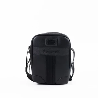 PLAYBOY รุ่น Force Phone Bag กระเป๋าสะพายข้างผู้ชาย รหัส ST-B254PBM334-BK ดีไซน์ทรงโฟนสะพายข้าง สี Carbon Black
