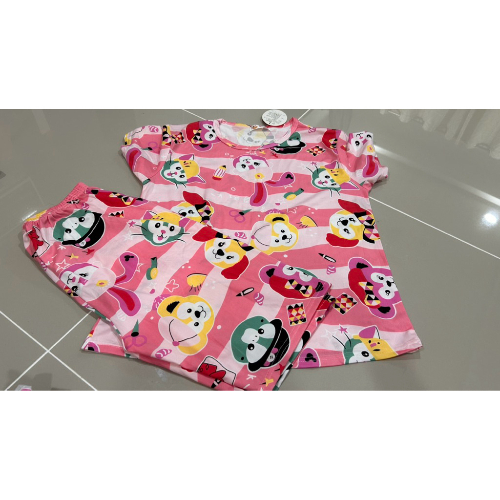 ลด3วัน 69📌ชุดนอนฟรีไซส์S,M,Lใส่ได้สบายไม่ร้อนแบรนด์Beeผ้านุ่มเด้ง99฿