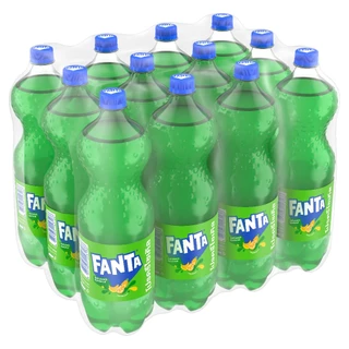 [จัดส่งเฉพาะกทม. ปริมณฑลและชลบุรี] แฟนต้า น้ำเขียว 1.5 ลิตร 12 ขวด Fanta Fruit Punch (Green) 1.5L Pack 12