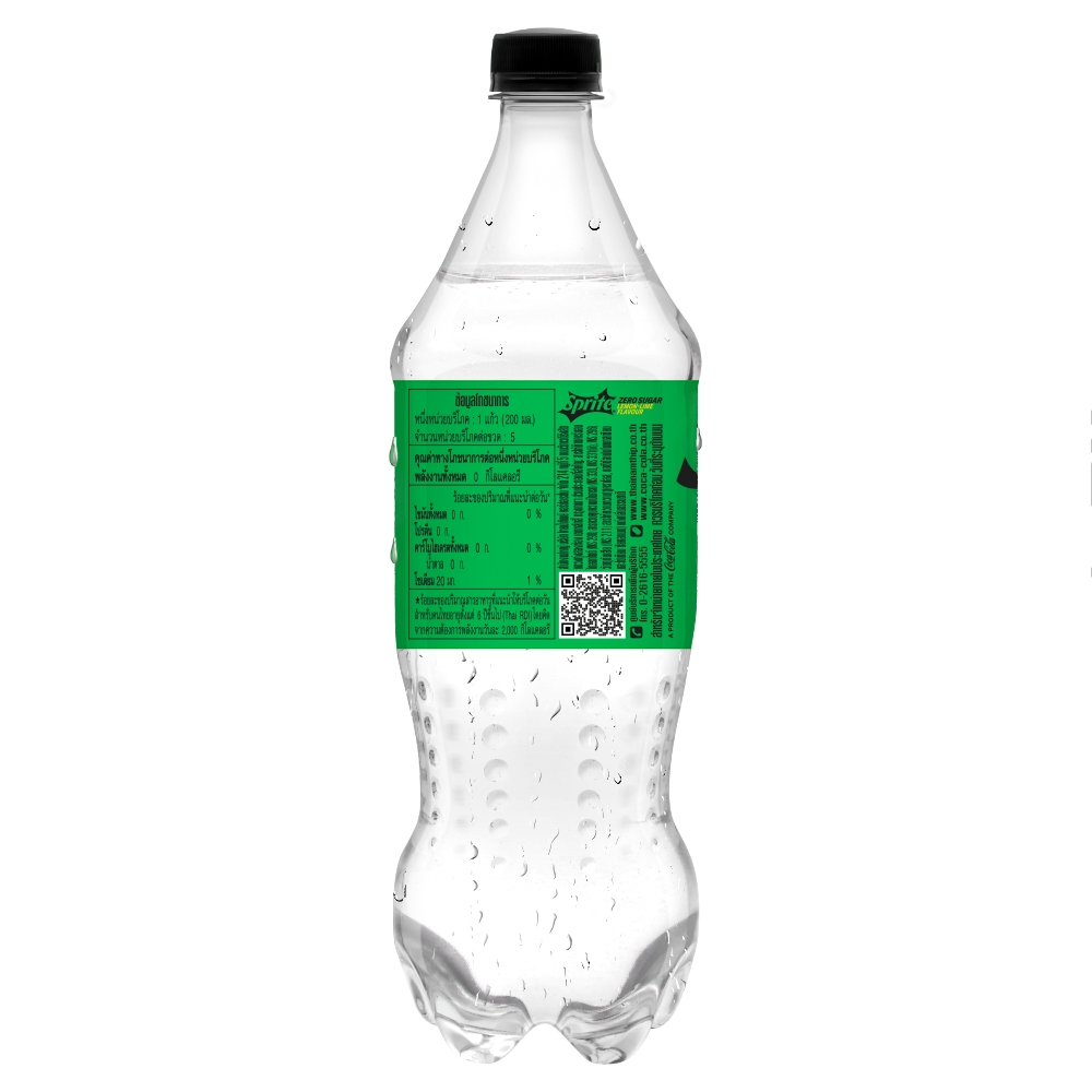 [จัดส่งเฉพาะกทม. ปริมณฑลและชลบุรี]สไปรท์ น้ำอัดลม สูตรไม่มีน้ำตาล 1 ลิตร 12 ขวด Sprite Soft Drink No Sugar 1L Pack 12 - รูปที่ 3