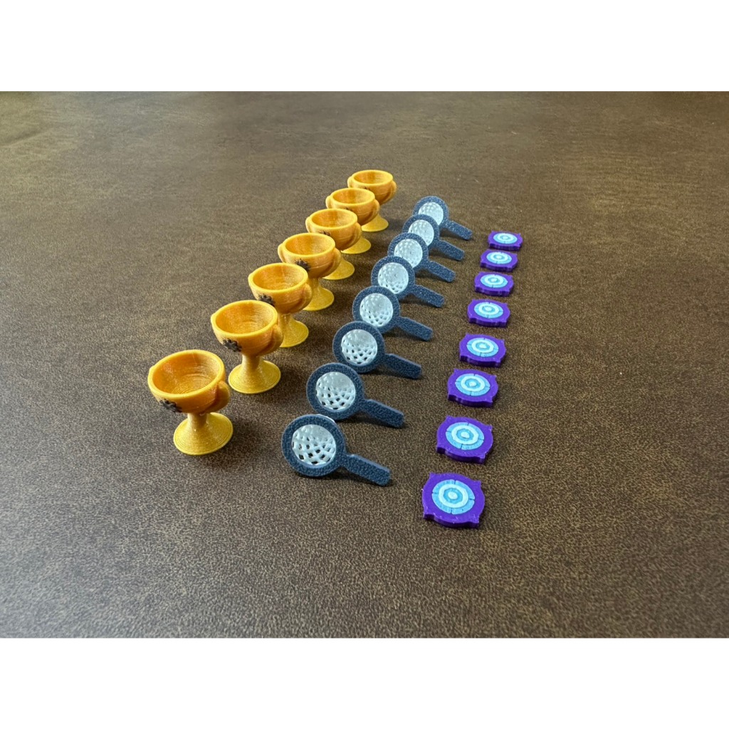 [Plastic] Wondrous Creatures Board Game: Upgrade Token - ชุดอัพเกรดทรัพยากรสำหรับบอร์ดเกม