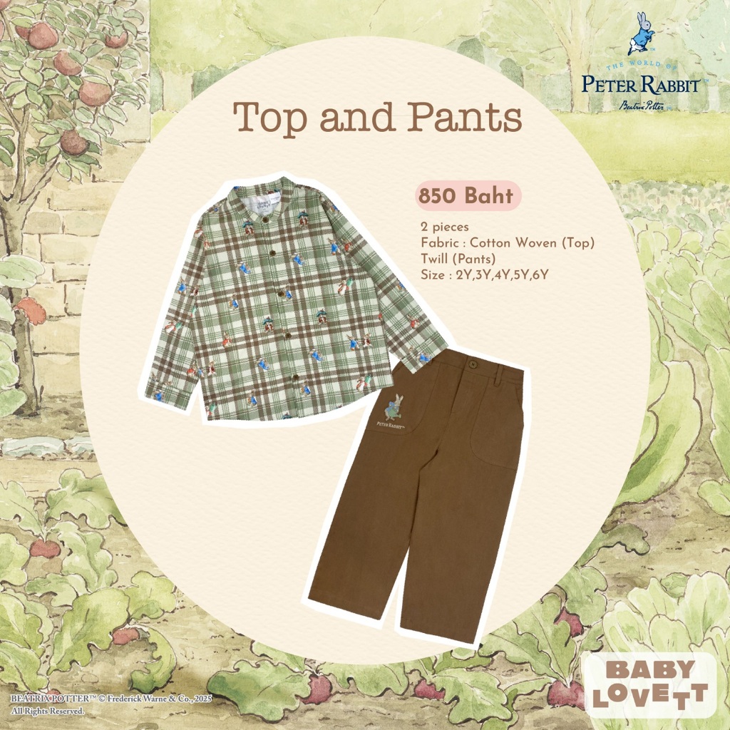 08 (Ep.3) Peter Rabbit - Top and Pants