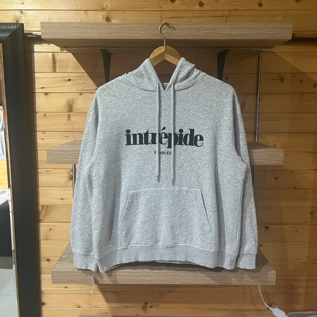 h&m intrepide hoodie grey
