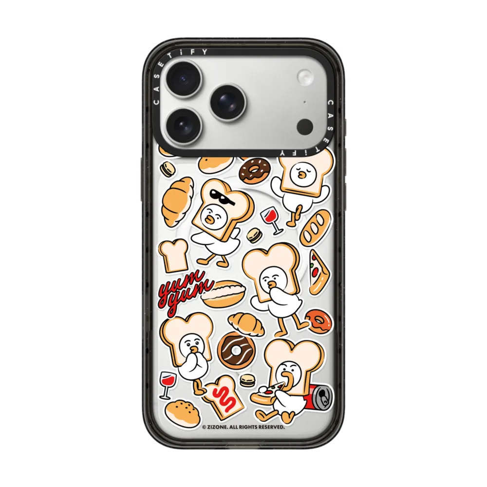 [ส่งด่วน/พร้อมส่ง] CASETiFY | BREAD18 STICKER [ZIZONE] For iPhone Samsung แท้