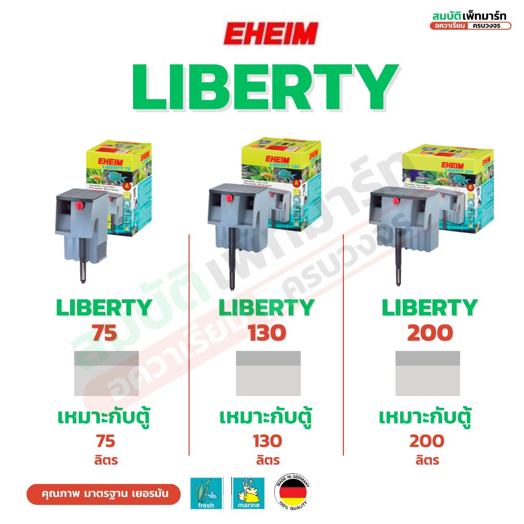 EHEIM Liberty – เครื่องกรองแขวน ใช้งานง่ายที่สุดสำหรับมือใหม่