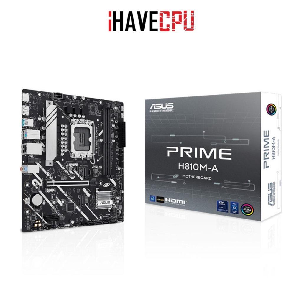 iHAVECPU MAINBOARD (เมนบอร์ด)(1851) ASUS H810M-A