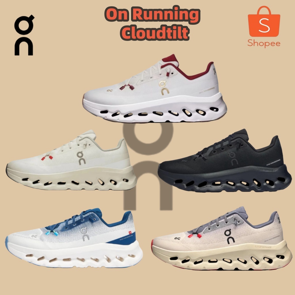 ‼️🌟 ของแท้100%🍓 On Running Cloudtilt รองเท้ากีฬารุ่นฮิตสไตล์เกาหลี สำหรับทั้งชายและหญิง(ของแท้ 100%)