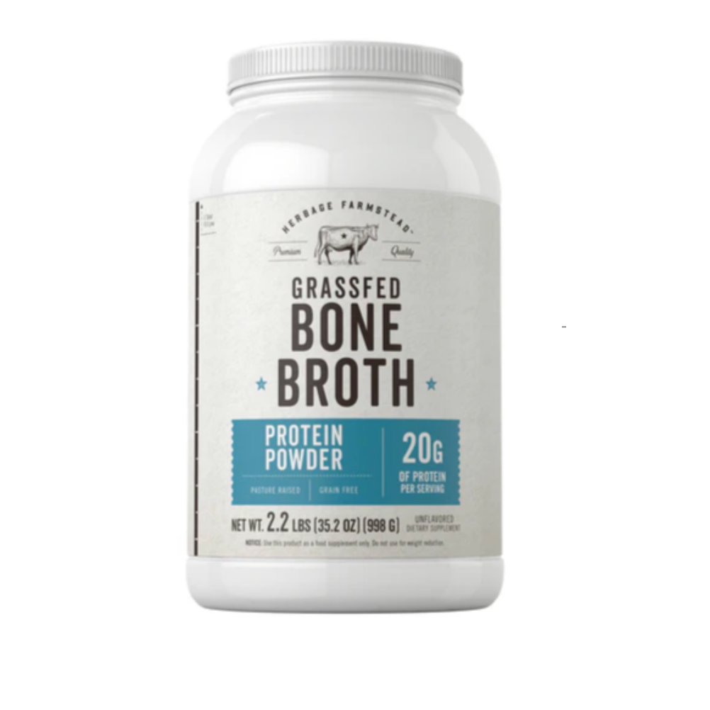 Grass Fed Bone Broth Protein Powder | 35.2oz Powder
