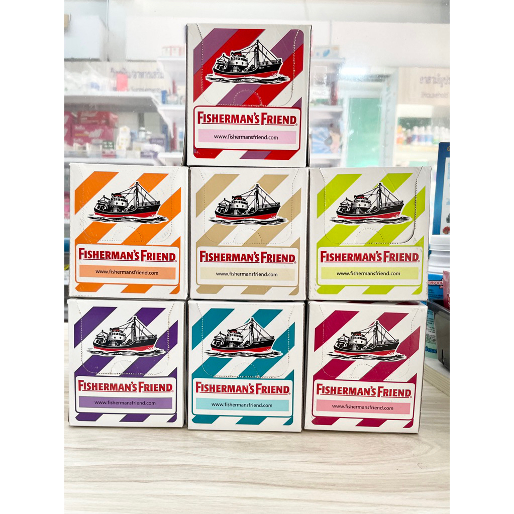 Fisherman’s Friend ฟีชเชอร์แมนส์ เฟรนด์ ยกกล่อง 24 ซอง