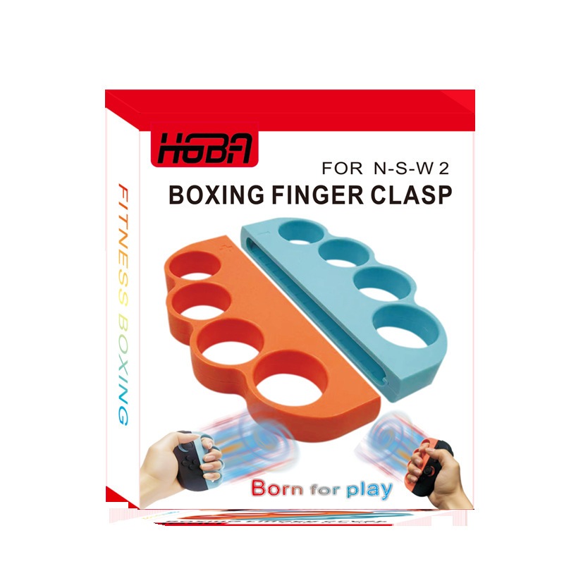 switch 2 อุปกรณ์เสริมจอยเกมด้ามจับชกมวยBoxing Finger Grip สำหรับ ใส่กับ Joy-con ไว้เล่นเกมต่อยมวย Fitness Boxing