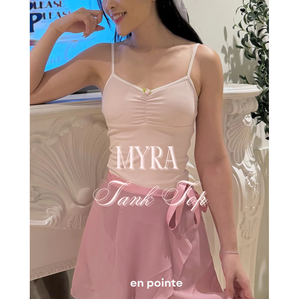 Myra tank top with buld in bra เสื้อออกกำลัง รุ่น Myra