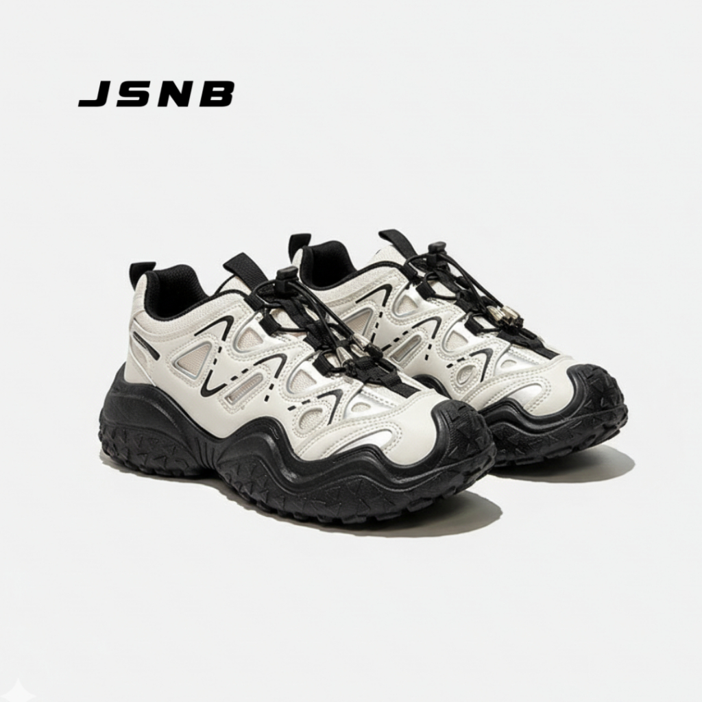 JSNB [สินค้าขายดี] รองเท้าผ้าใบ ไซส์ใหญ่ 36-44 พร้อมส่งฟรี รองเท้าผ้าใบทรงสปอร์ต รองเท้าเดินป่า นุ่ม กันลื่น [LN5200]