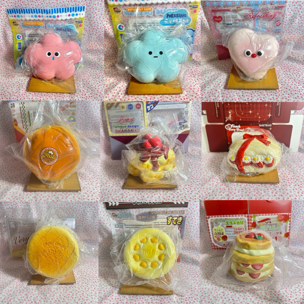 📍สกุชชี่พร้อมส่ง 📍ของแท้ มือ 1 สกุชชี่ Mido Lisa sweetbun บางชิ้นมีตำหนิจากโรงงานไม่รับเคลม