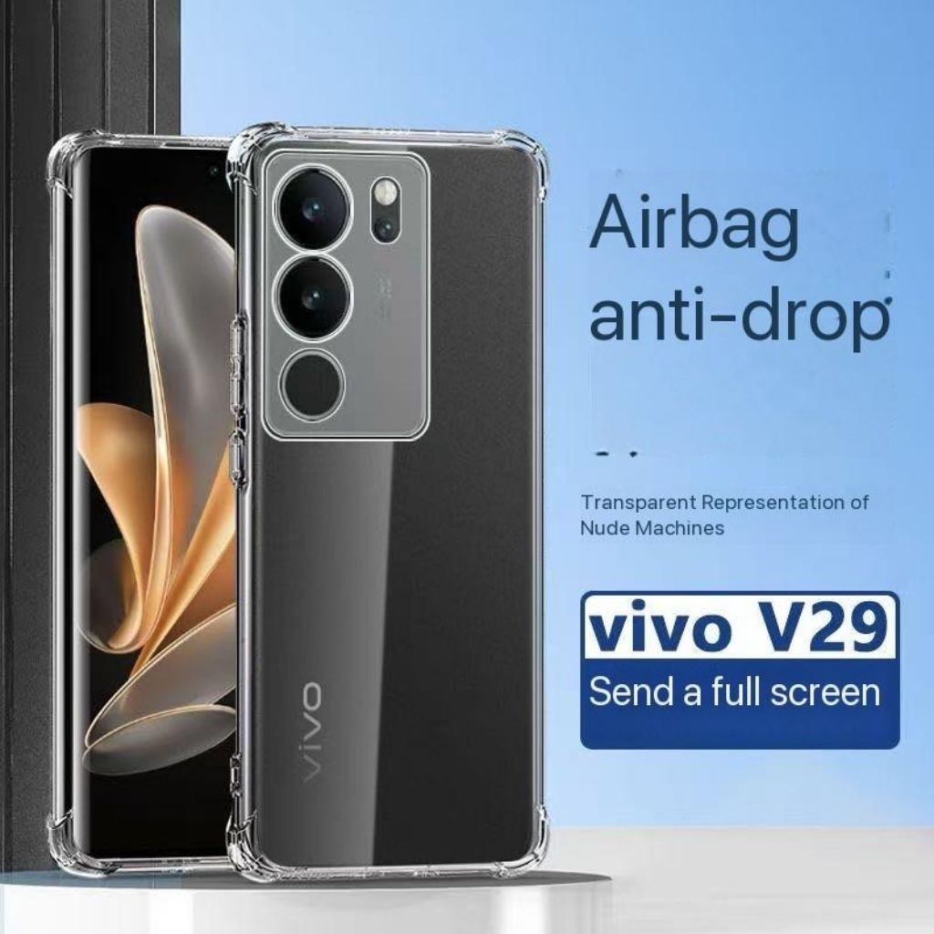 [ส่งจากไทย]เคสใส🔥 เคสใสกันกระแทก ใช้สำหรับ Vivo Y21D Y39 Y04 Y29s Y29 Y100 V30 V30pro V29 5G V29E วี