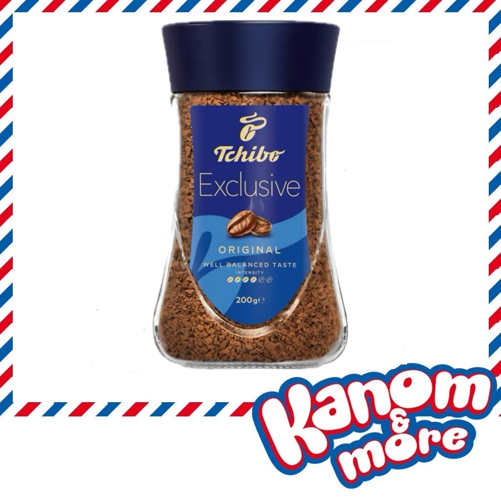 ⭐[Exp:9/2026]⭐️ ทชิโบ เอ็กซ์คลูซีฟ 200 กรัม Tchibo Exclusive กาแฟสำเร็จรูป 200กรัม (สินค้าเยอรมัน)