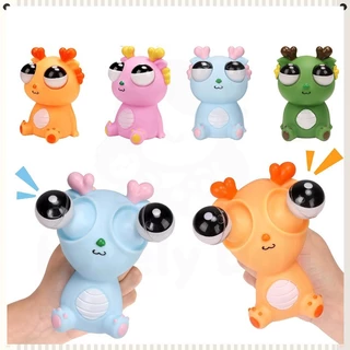 ของเล่นบีบเด็ก ก๊อตจิของเล่นบีบ สกุชชี่บีบตาระเบิด ผ่อนคลายอารมณ์ตึงเครียด ตุ๊กตามังกรตาโต ตุ๊กตาบีบ