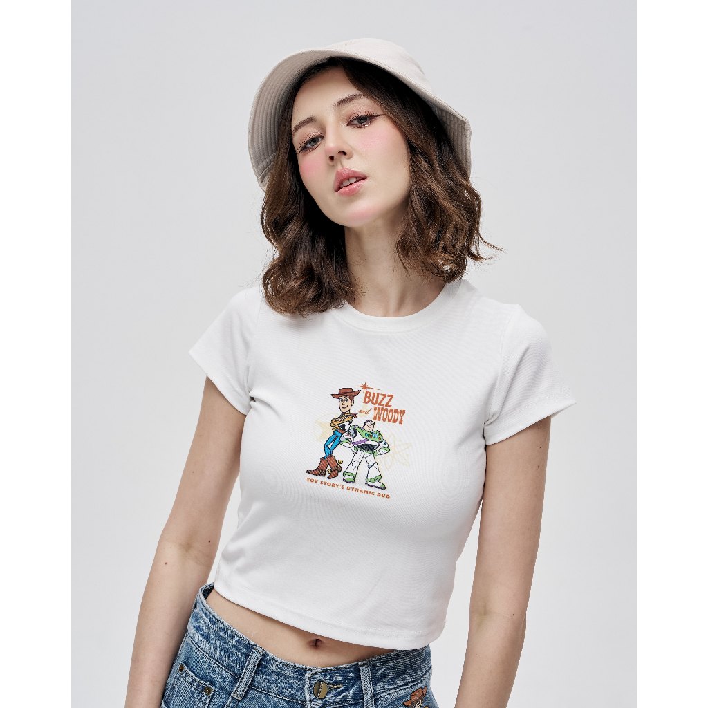 Niyom Jeans collection Toy Story : รุ่น TSN-D103 สกรีนลาย ผ้ายืด