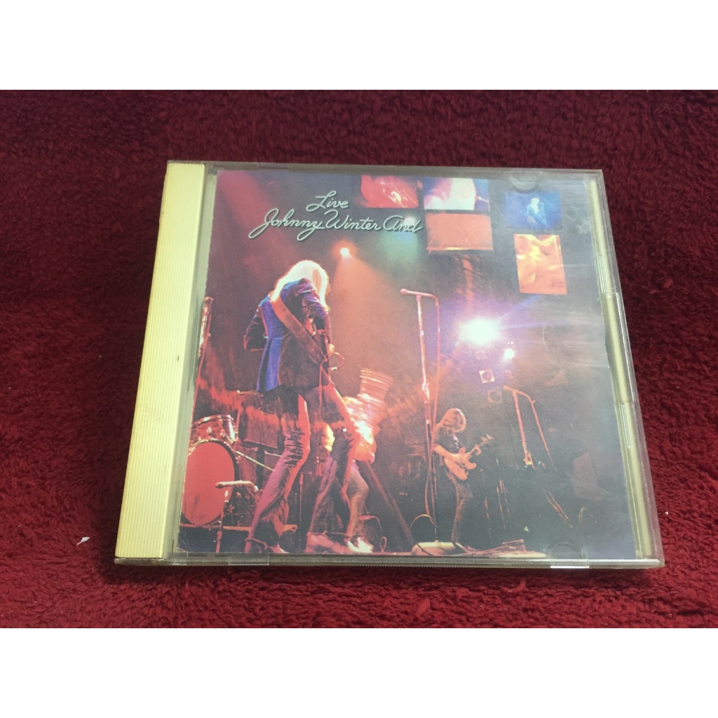 CD Johnny Winter And – Live Johnny Winter And สภาพตามปก CA28-34