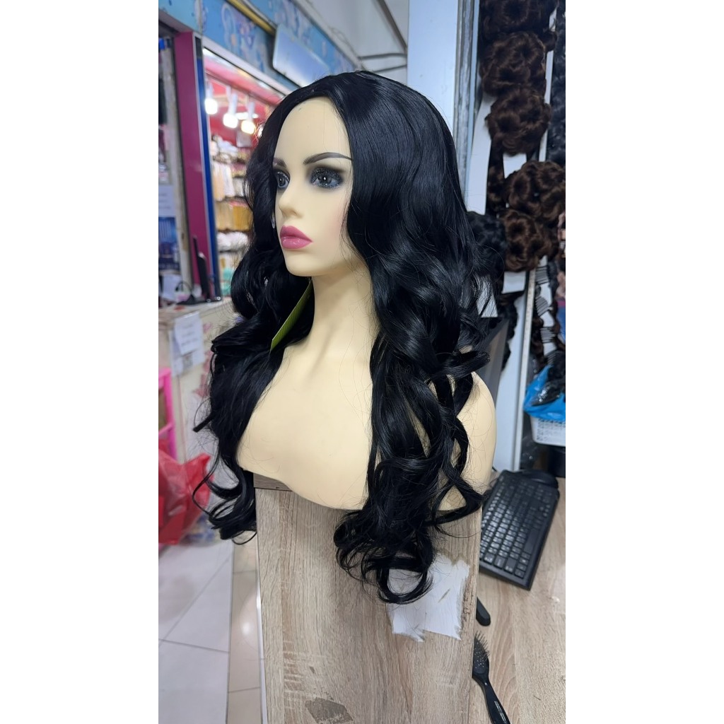 วิกผมแสกกลางลอนยาว เส้นไหนเกาหลี (รหัส0405)ทำจากเส้นไหม มีหนังหัว  สินค้าในไทย - รูปที่ 6