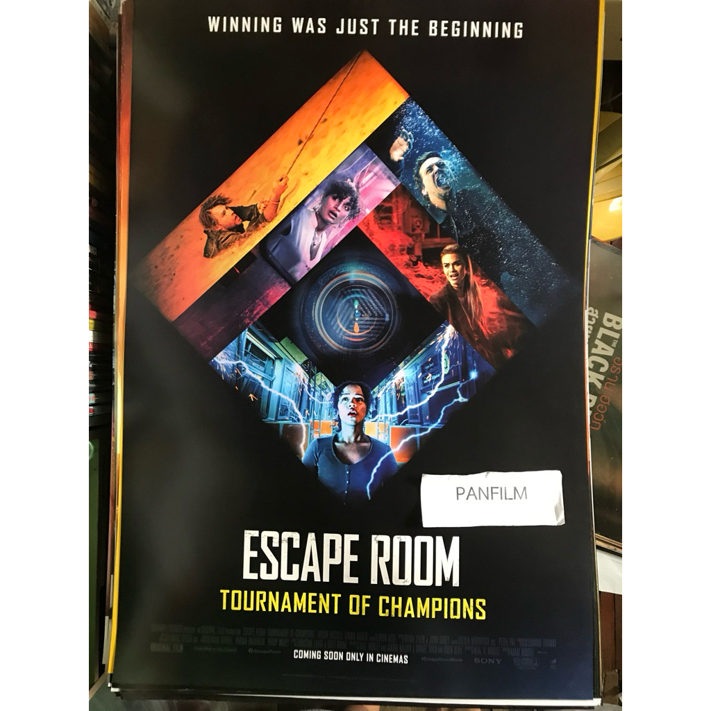 Escape Room (กักห้อง เกมโหด) โปสเตอร์ภาพยนตร์