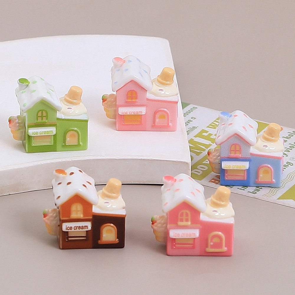 🏠พร้อมส่งในไทย🏠 บ้านขนมผิงหลากสี น่ารักมากก🌈สุ่มสี 🌈ราคาต่อตัว