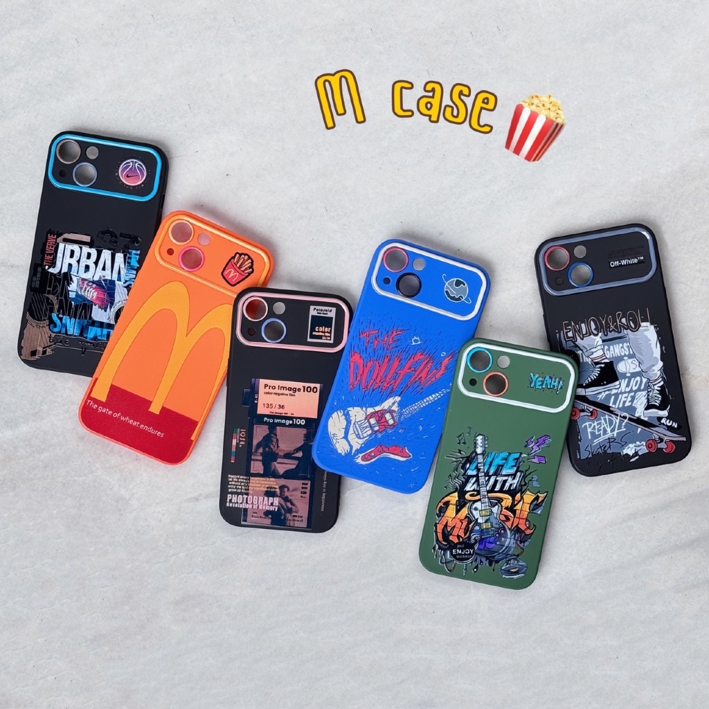 (ส่งเร็ว1-2วัน) เคสลายการ์ตูน M CASE สำหรับ iPhone 11 13 14
