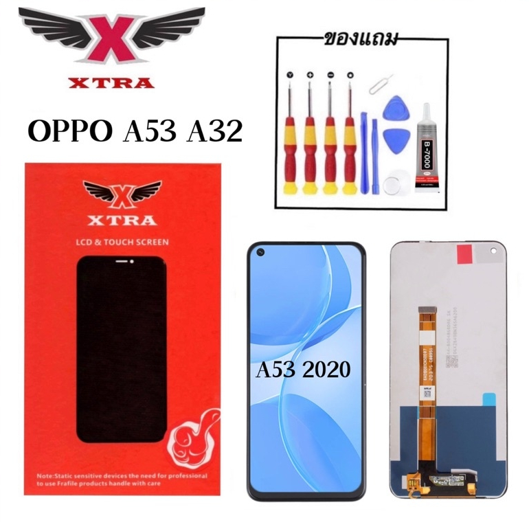 XTRA หน้าจอ LCD OPPO A74-4G งานแท้ อะไหล่มือถือ Lcd Screen Display จอ + ทัช For OPPO A74-4G แถมไขควงกาว
