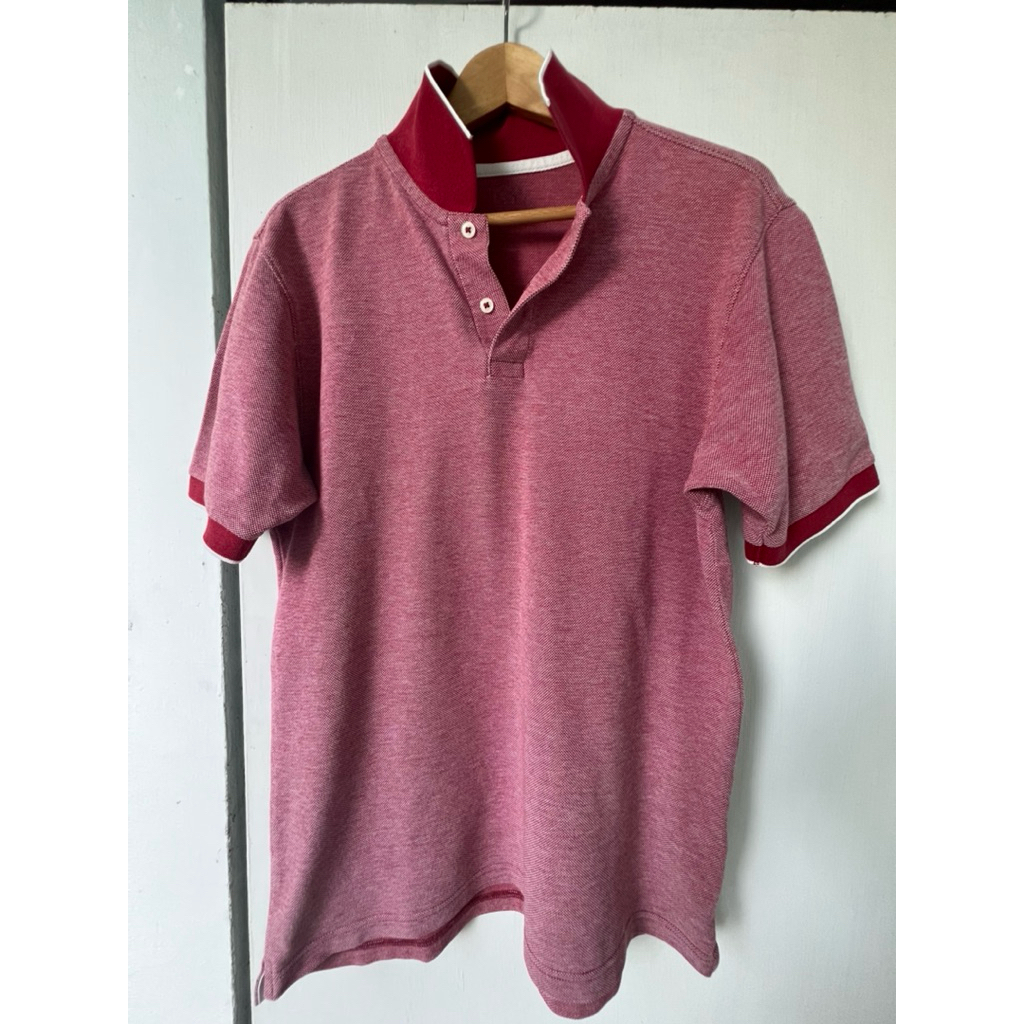 เสื้อโปโล UNIQLO ไซส์ L มือสอง สภาพดี