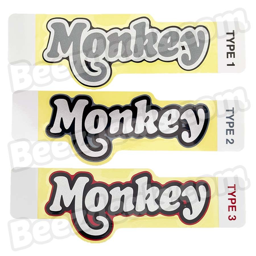 สติกเกอร์ โลโก้ MONKEY (สินค้าแท้จากศูนย์) Honda Monkey 125 (2024 ขึ้นไป)