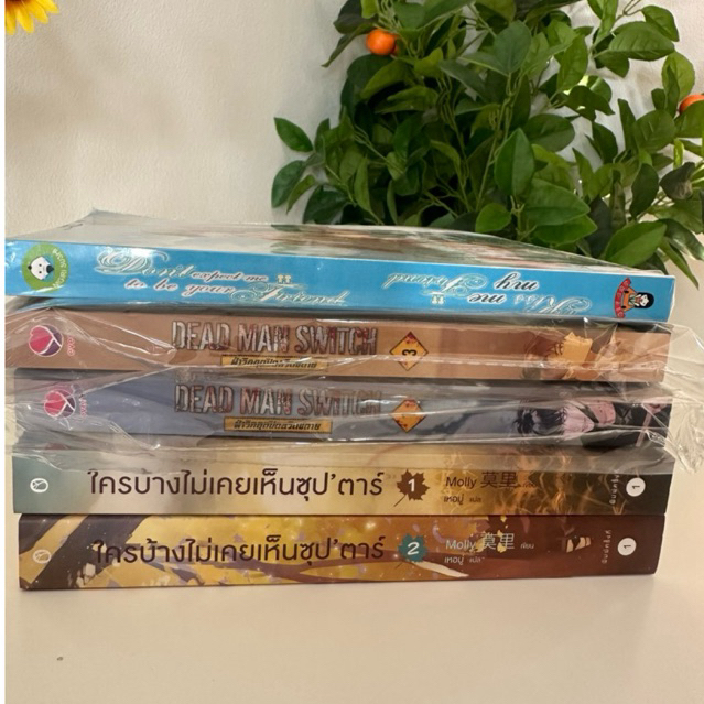 📚 (หนังสือมือ1 มือ2) Dead man switch / ใครบ้างไม่เคยเห็นซุป‘ตาร์ / หัวใจมีหลิงซี / Don’t expect me t