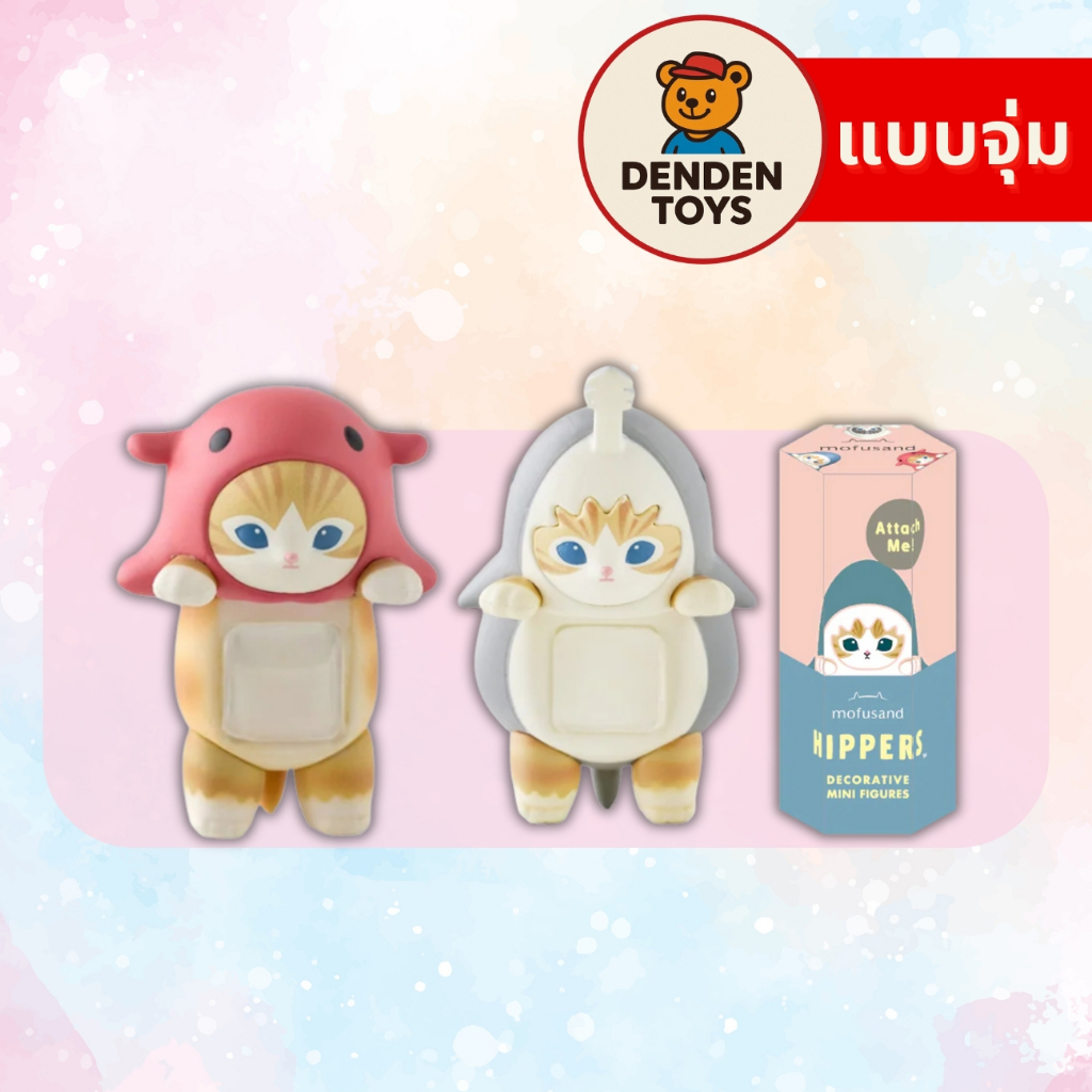 [จุ่ม / พร้อมส่ง❗️]  Mofusand HIPPERS Decorative MINI - ที่ติดโทรศัพท์ แท้💯
