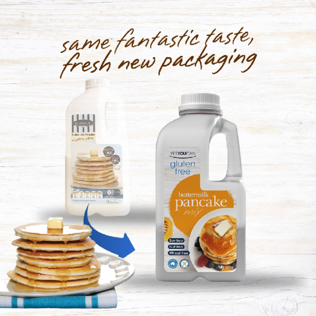 Yes You Can Butter Milk Pancake  300g บัตเตอร์มิลค์แพนเค้ก แป้งทำแพนเค้ก