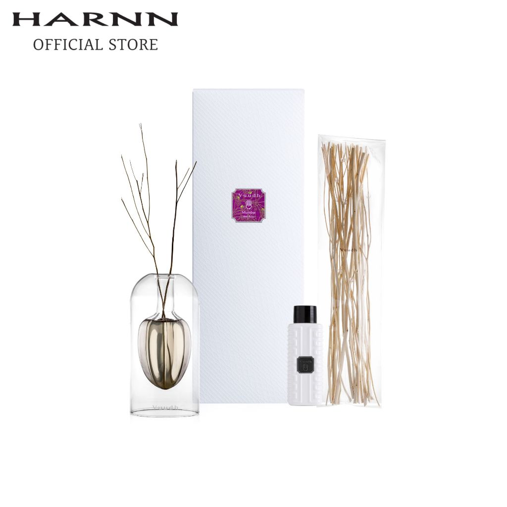 VUUDH STAR DIFFUSER SET MUMBAI (MON ROSE) 120 ML