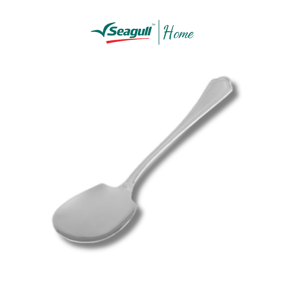 Seagull ช้อนเสิร์ฟ รุ่น เวโรน่า (Verona Serving Spoon) ช้อนกลาง ช้อนตักอาหาร สเตนเลสสตีลคุณภาพดี