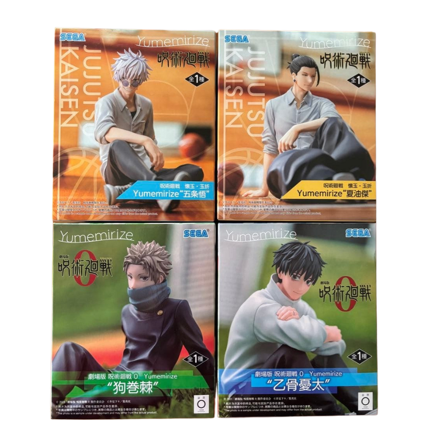 Sega Jujutsu Kaisen Yumemirize Gojo Satoru Geto Suguru Okkotsu Yuta Inumaki Toge Figure Japan