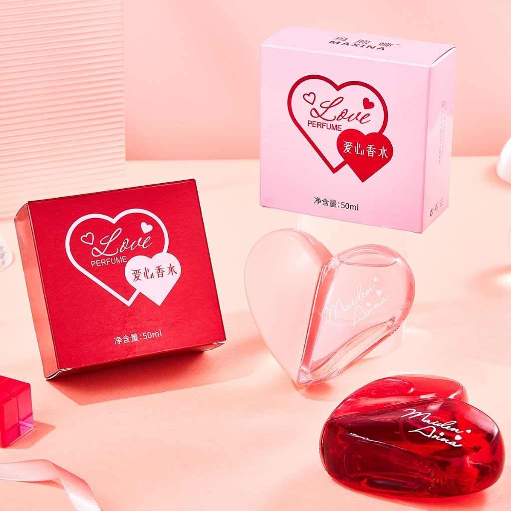 น้ำหอมหัวใจ น้ำหอมกลิ่นดอกไม้ มีเสน่ห์ MAXINA Heart Potion Perfume -- X226