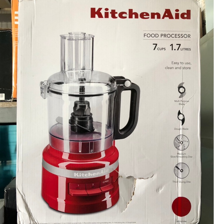 (สินค้าตัวโชว์) KITCHENAID เครื่องเตรียมอาหาร รุ่น 5KFP0719WER สีแดง‼️