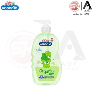Kodomo โคโดโม เฮดทูโท สบู่เหลว อาบและสระ 360 มล.
