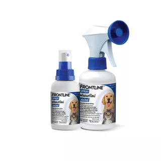 FRONTLINE SPRAY FOR DOG & CAT โฉมใหม่ ฟรอนท์ไลน์ สเปรย์ กำจัดเห็บหมัดได้ผลทันทีที่ใช้ สำหรับสุนัขและแมว